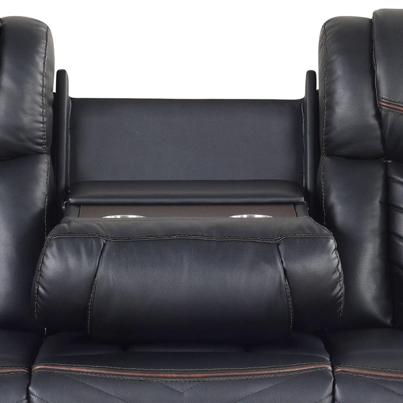 Challenger - LED Power Recliner Sofa