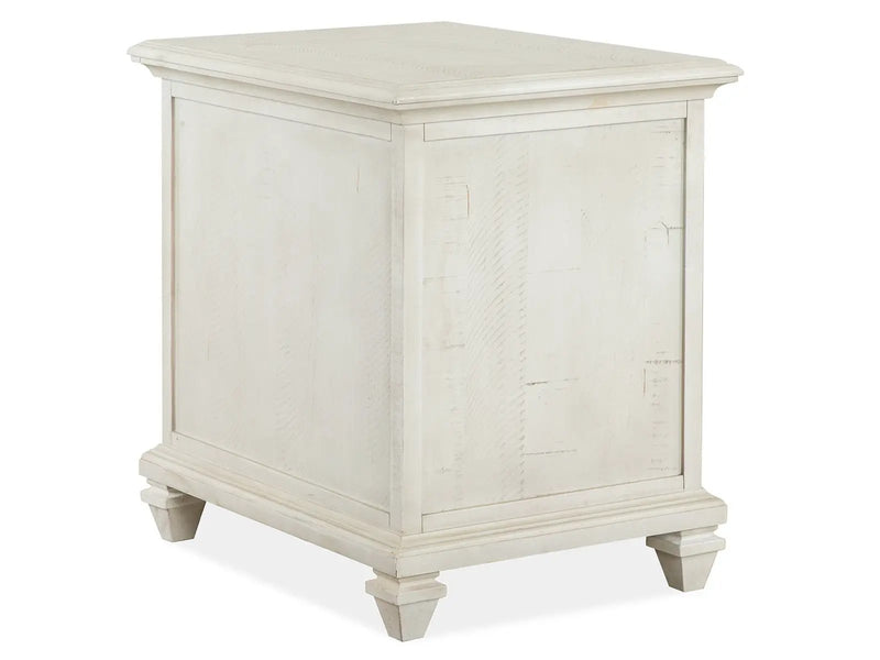Newport - Chairside End Table - Alabaster by Unique Piece Furniture
