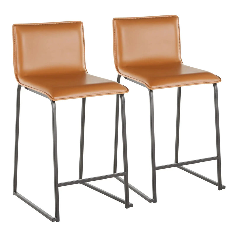 Mara - Upholstered Contemporary Counter Stool (Set of 2) by Unique Piece Furniture