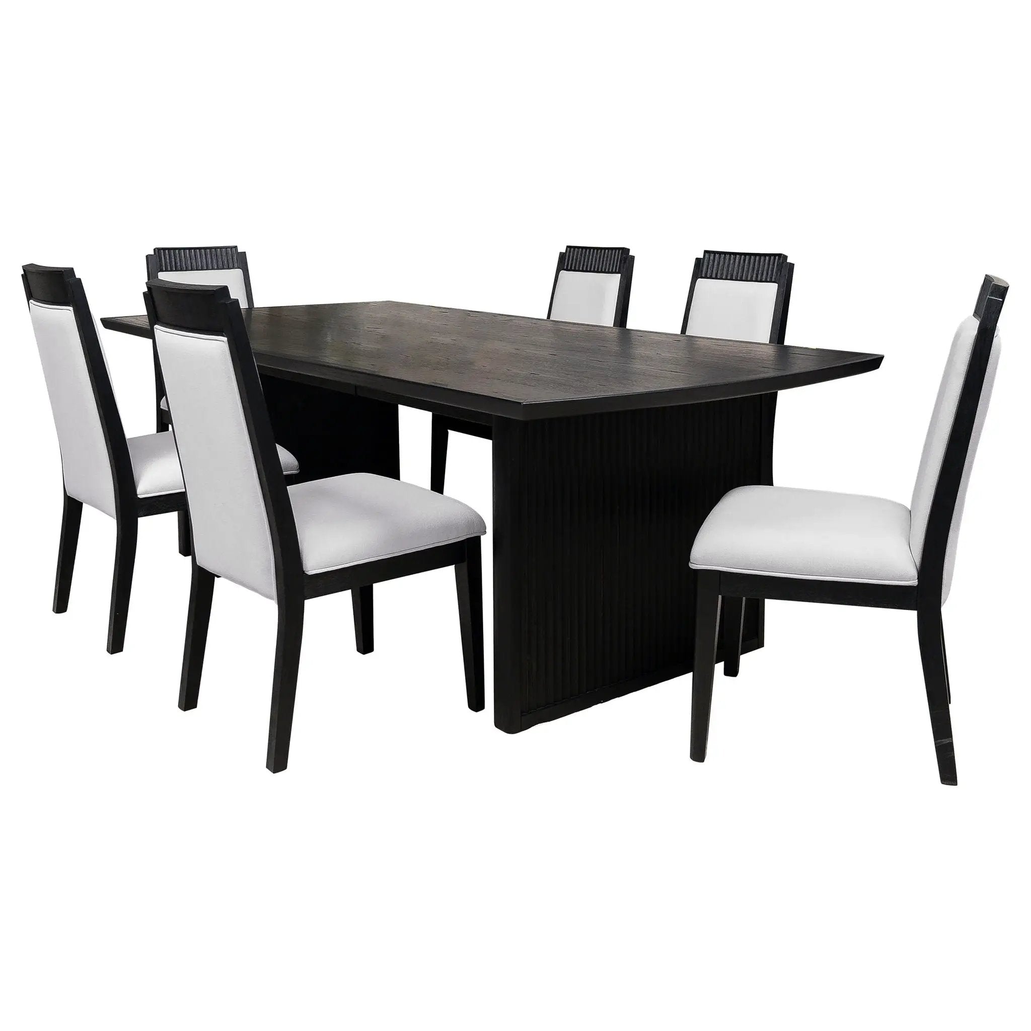 Mason - Dining Set With Extension Leaf by HouseOfZazla