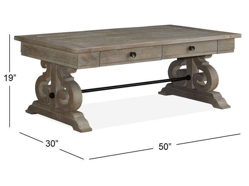 Tinley Park - Rectangular Cocktail Table - Dove Tail Gray, photo 7 of 7