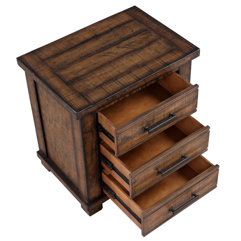 3 Drawer Nightstand by HouseOfZazla