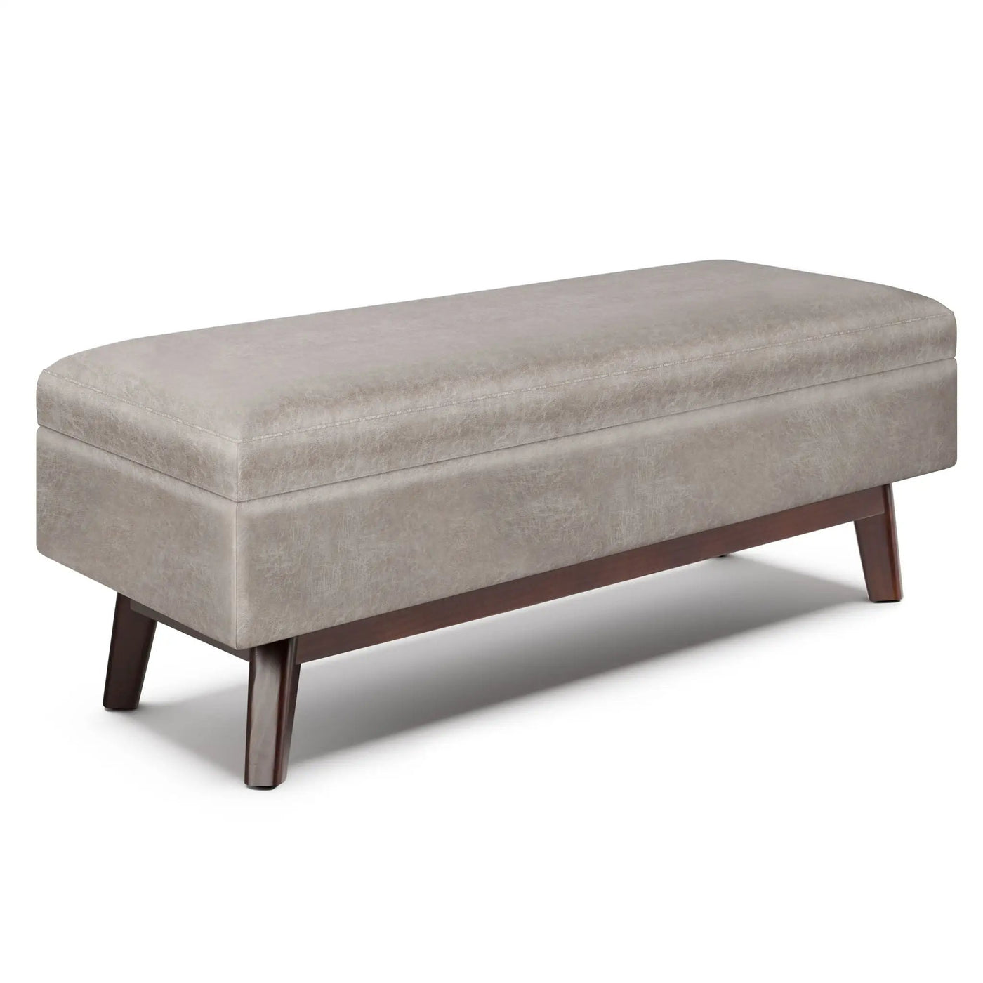 Owen - Upholstered Rectangular Storage Ottoman by HouseOfZazla