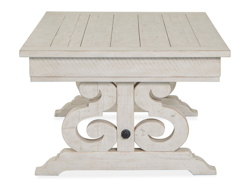 Bronwyn - Rectangular Cocktail Table - Alabaster, photo 6 of 7