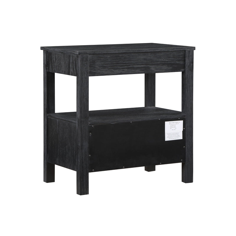 Danielle - 2 Drawer Nightstand - Black by HouseOfZazla