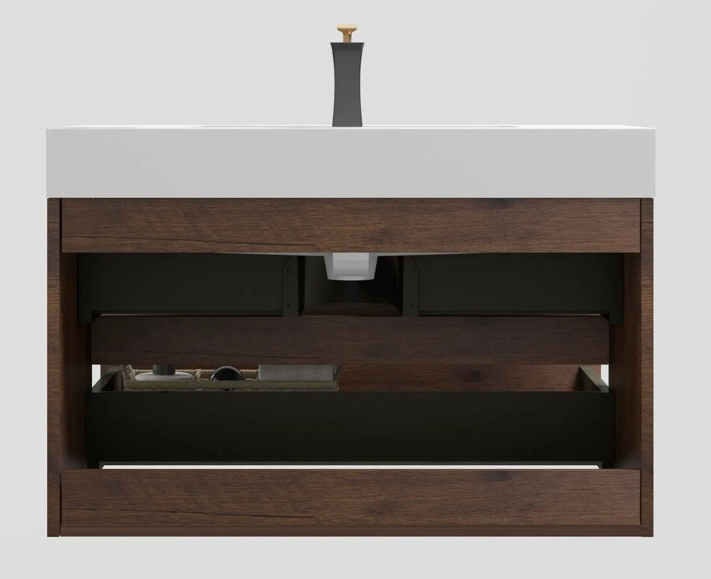Alice Bathroom Vanity Wall Mounted With Sink by HouseOfZazla