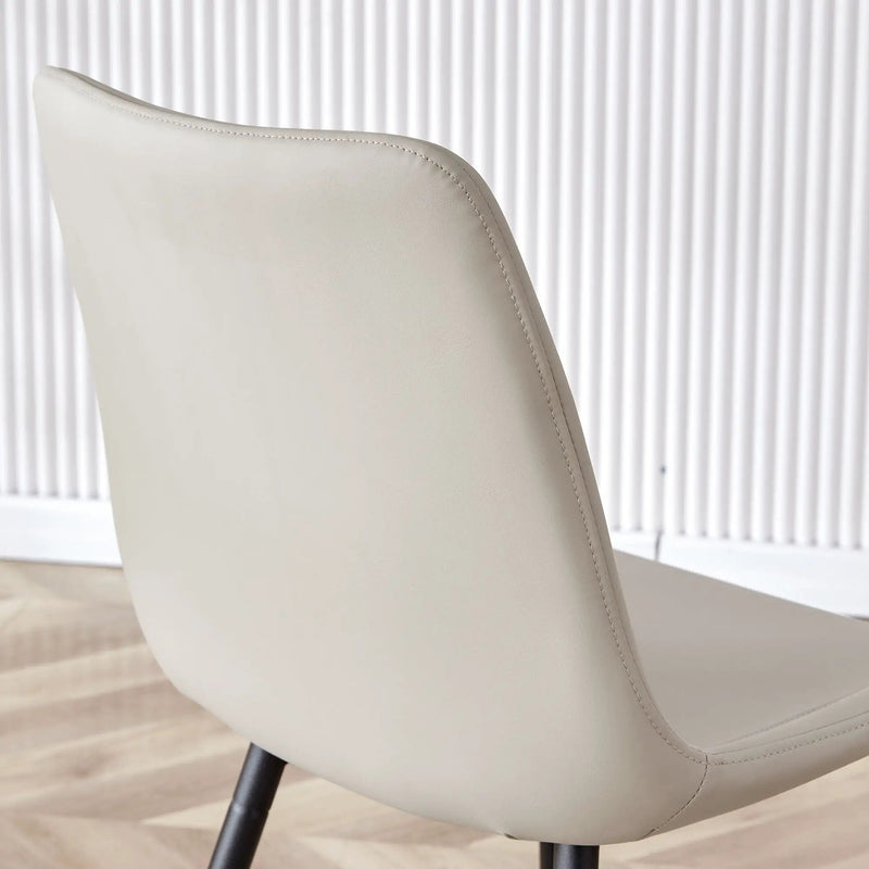 Modern Medieval Style Restaurant Cushioned Chairs With Suede Backrests by HouseOfZazla