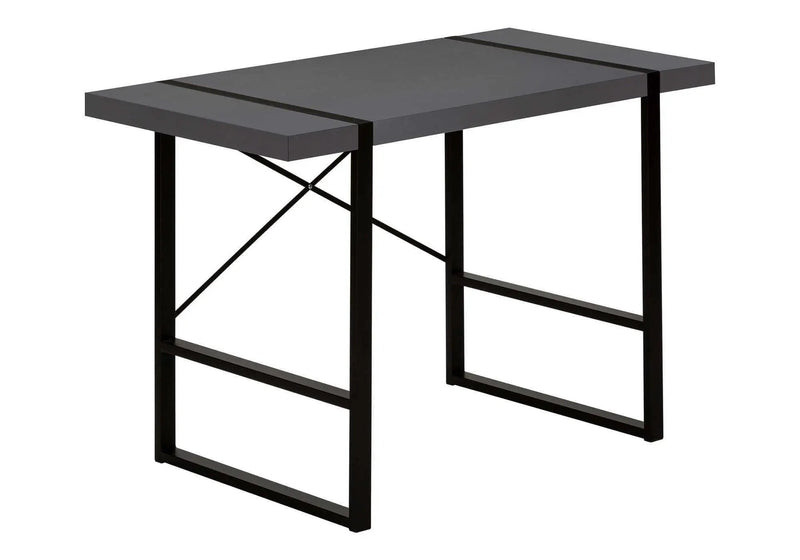 Computer Desk For Home Office, Laptop, Modern Convenient Design - Gray by Unique Piece Furniture