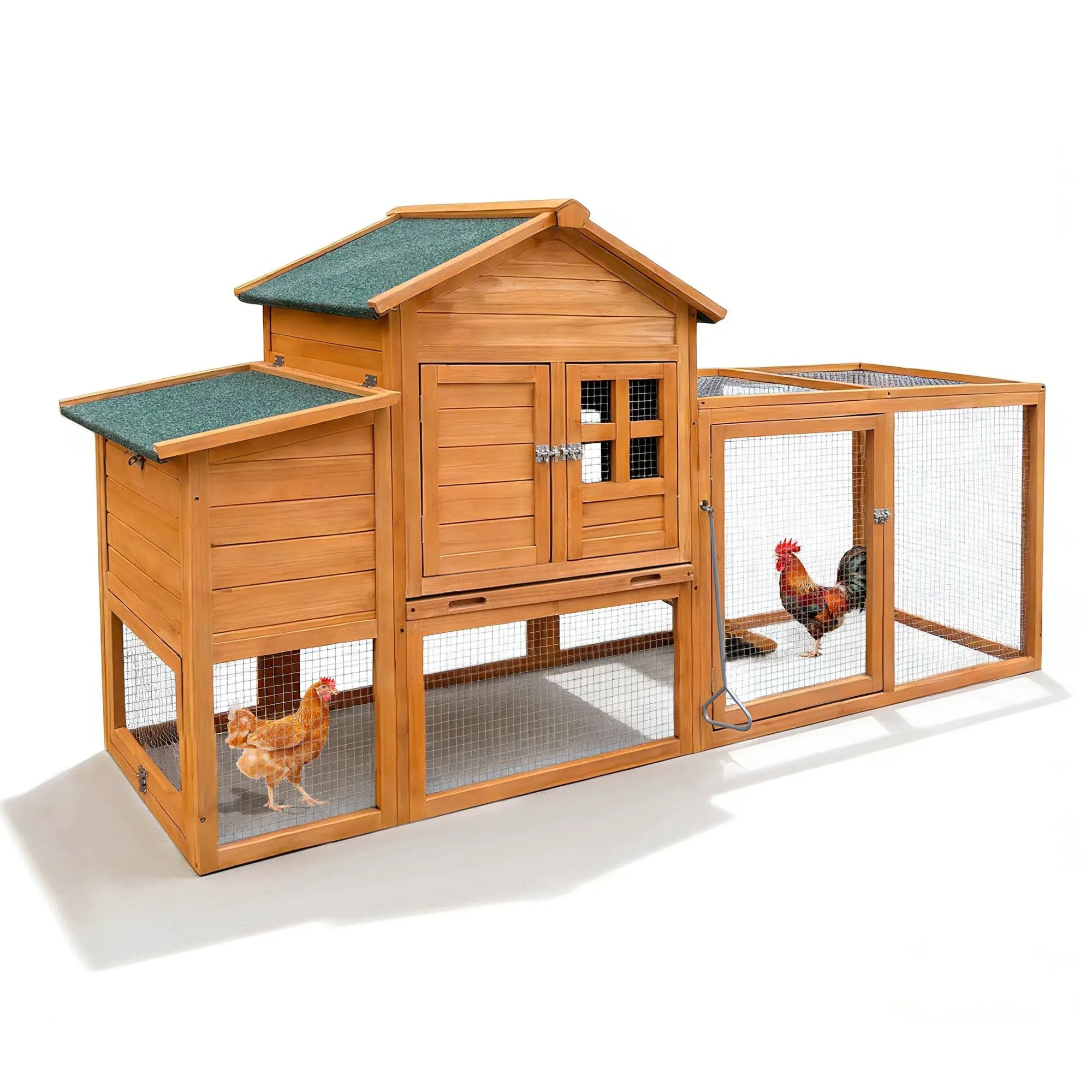 80" Chicken Coop with Nest Box by HouseOfZazla