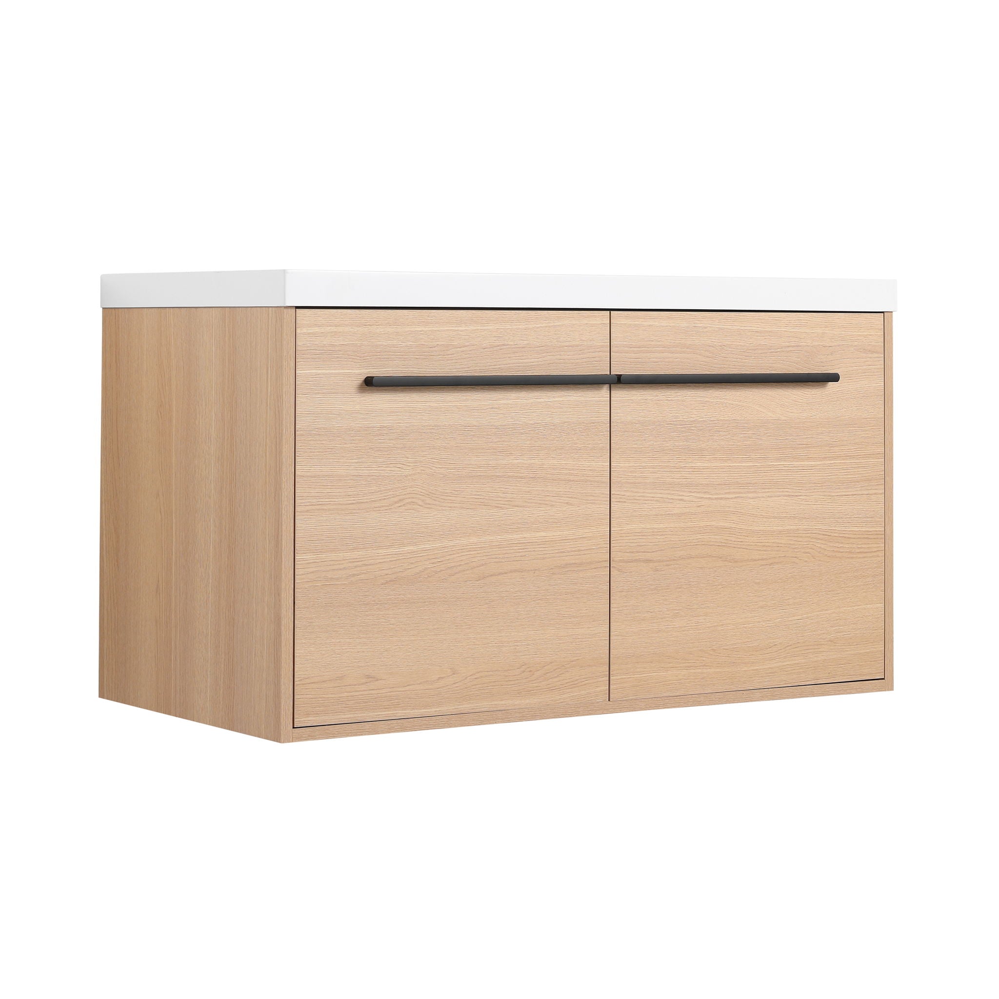 Bathroom Vanity Set With Resin Countertop Sink, 2 Doors by HouseOfZazla