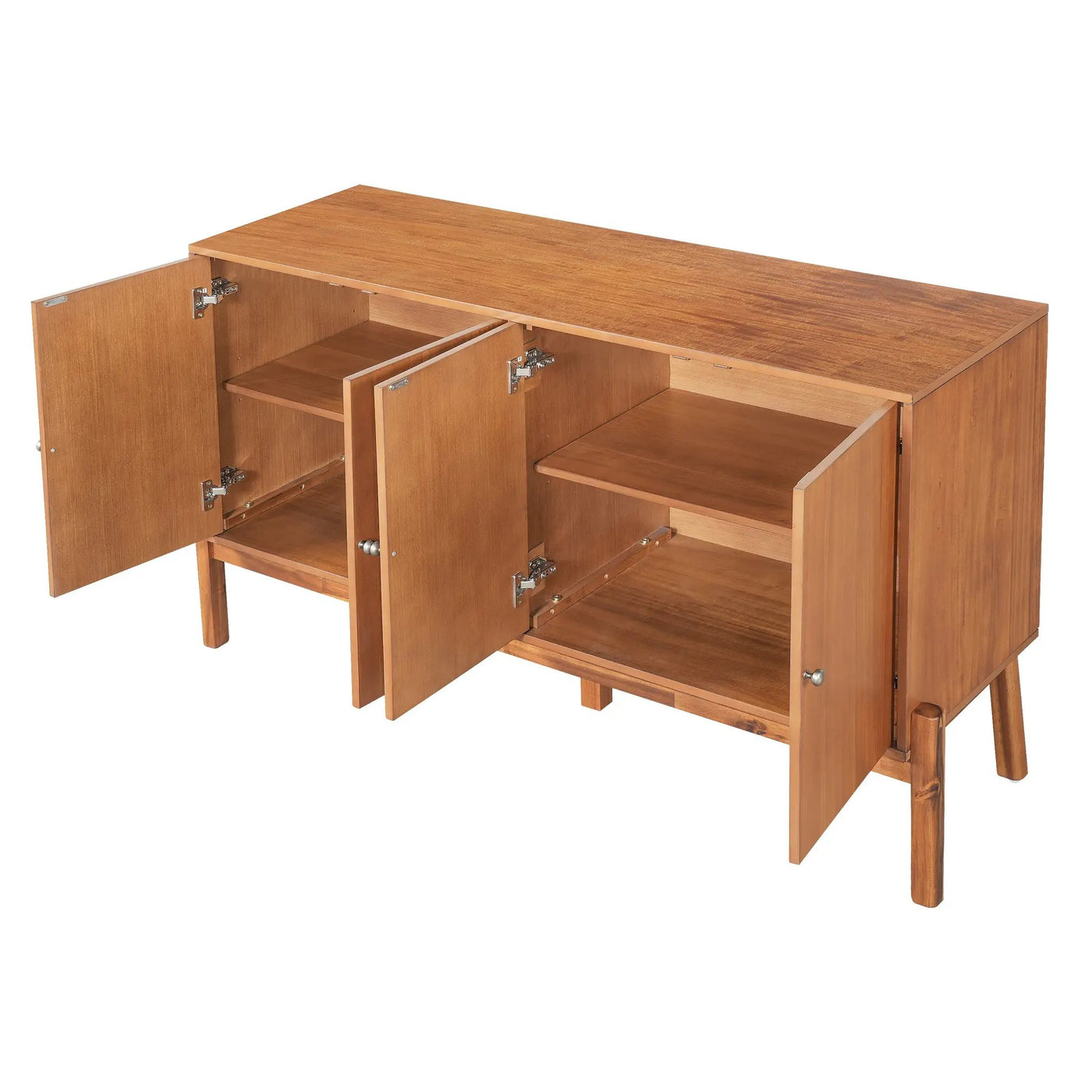 Vintage Sideboard Buffet Cabinet, 56.8" W x 18" D x 34.2" H by HouseOfZazla