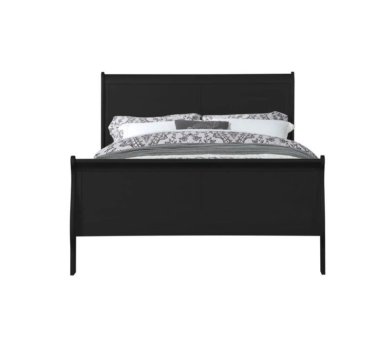 Louis Philippe Sleigh Style Bed by HouseOfZazla