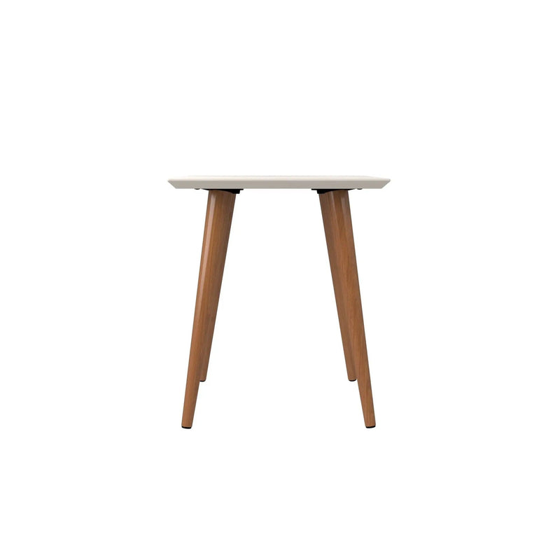 Utopia - Square End Table - Off White by HouseOfZazla