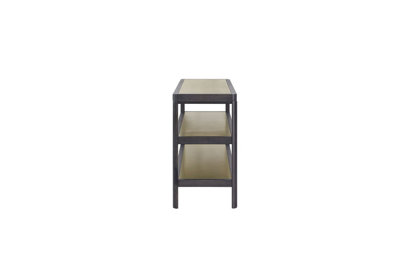Console Table With Metal Insets - Black, photo 5 of 5