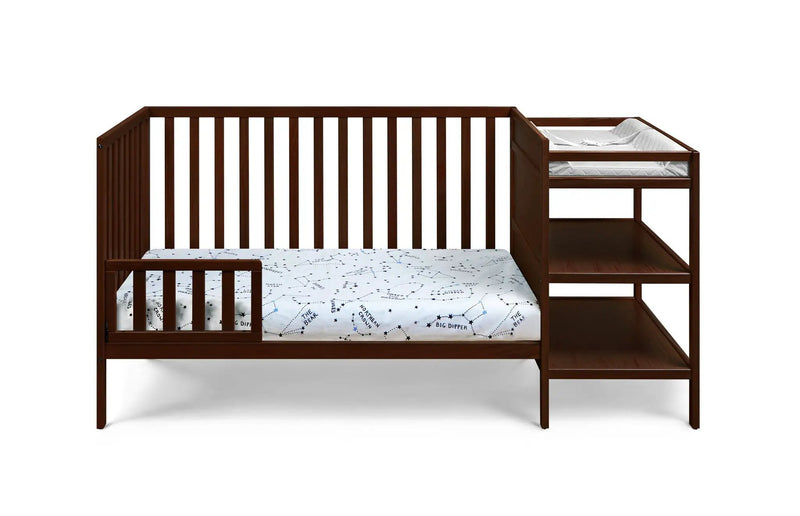 Palmer - 3-in-1 Convertible Crib / Changer Combo by HouseOfZazla