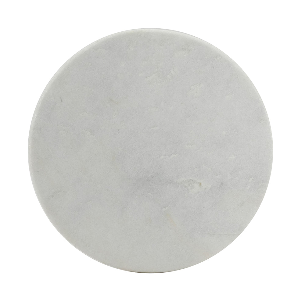 Leafy Branch Side Table with Marble Top - Gold Finish, photo 10 of 10