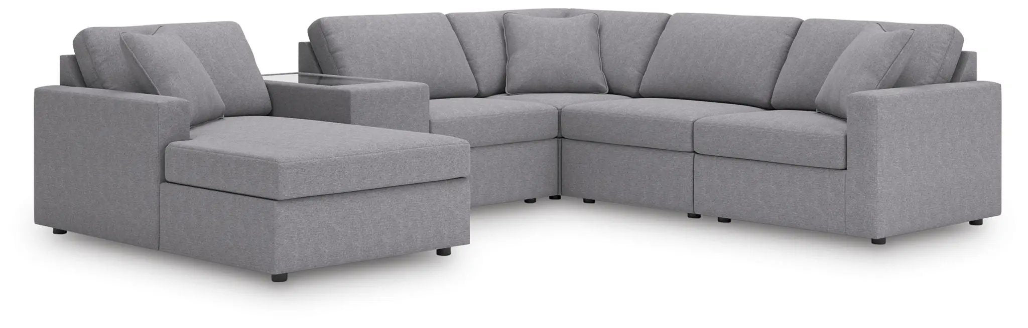 Modmax - Sectional - Granite by Unique Piece Furniture