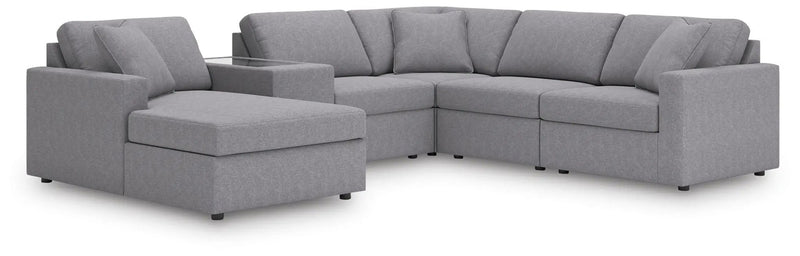 Modmax - Sectional - Granite by Unique Piece Furniture