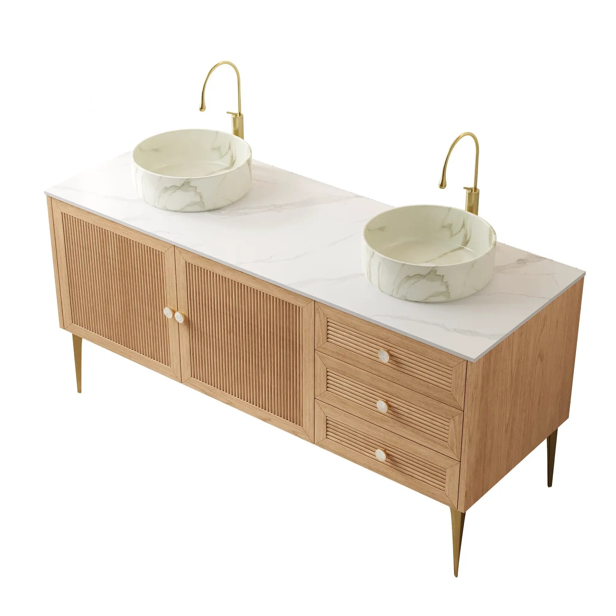 Munin 60" Bathroom Vanity with Sink by HouseOfZazla