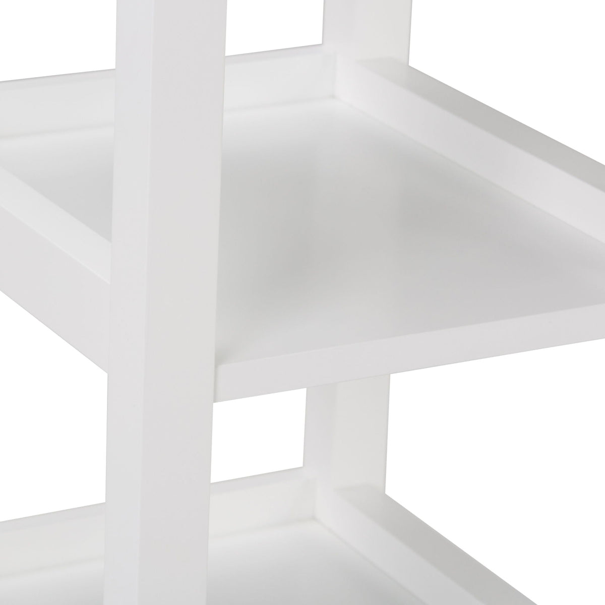 Bath Storage Tower with Adjustable Shelves - Pure White, photo 10 of 10