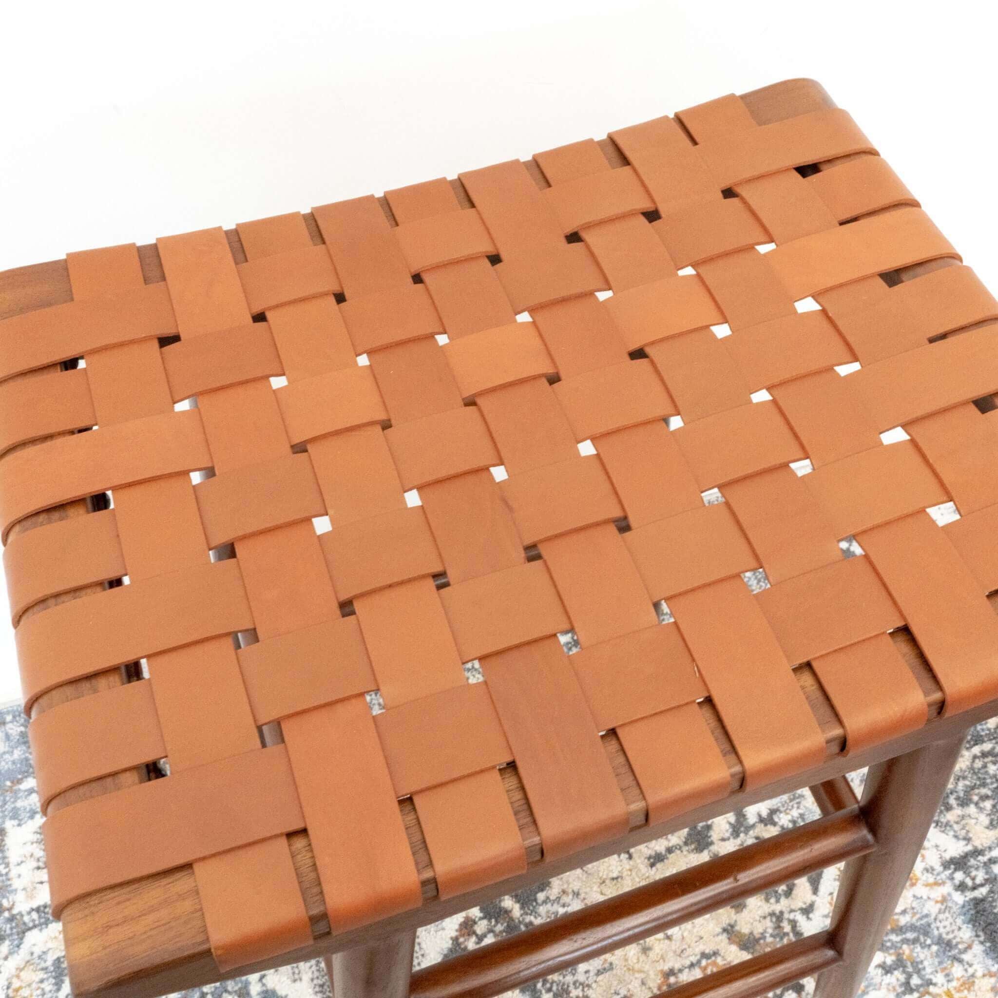 Maya - Stool - Rustic / Tan by HouseOfZazla