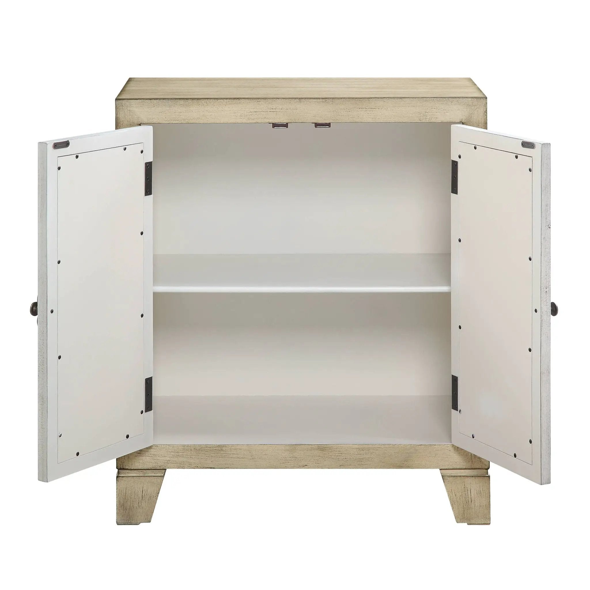 Nalani Console Cabinet - Antique White by HouseOfZazla