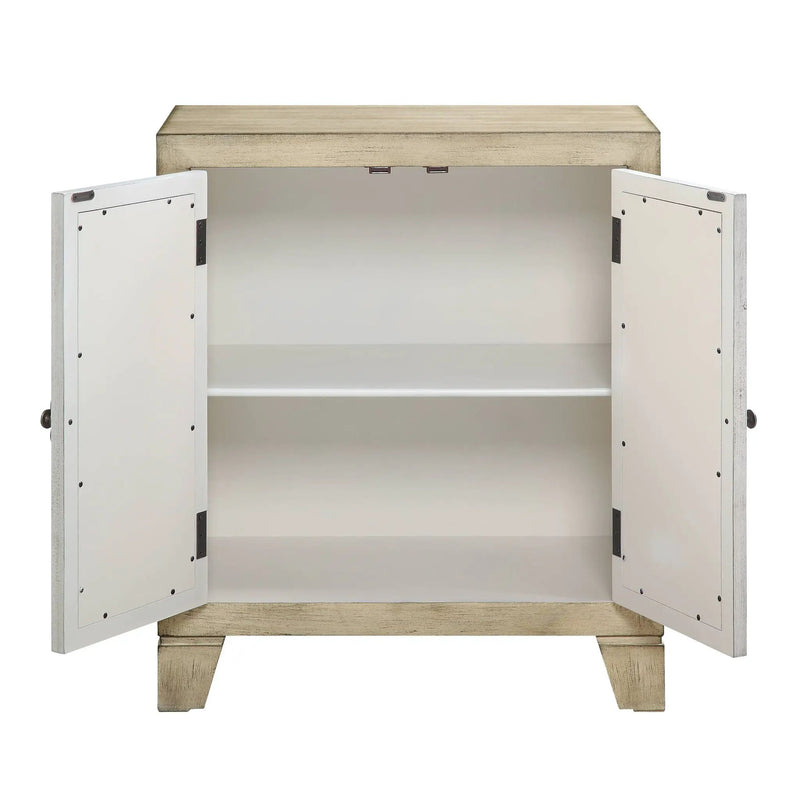 Nalani Console Cabinet - Antique White by HouseOfZazla
