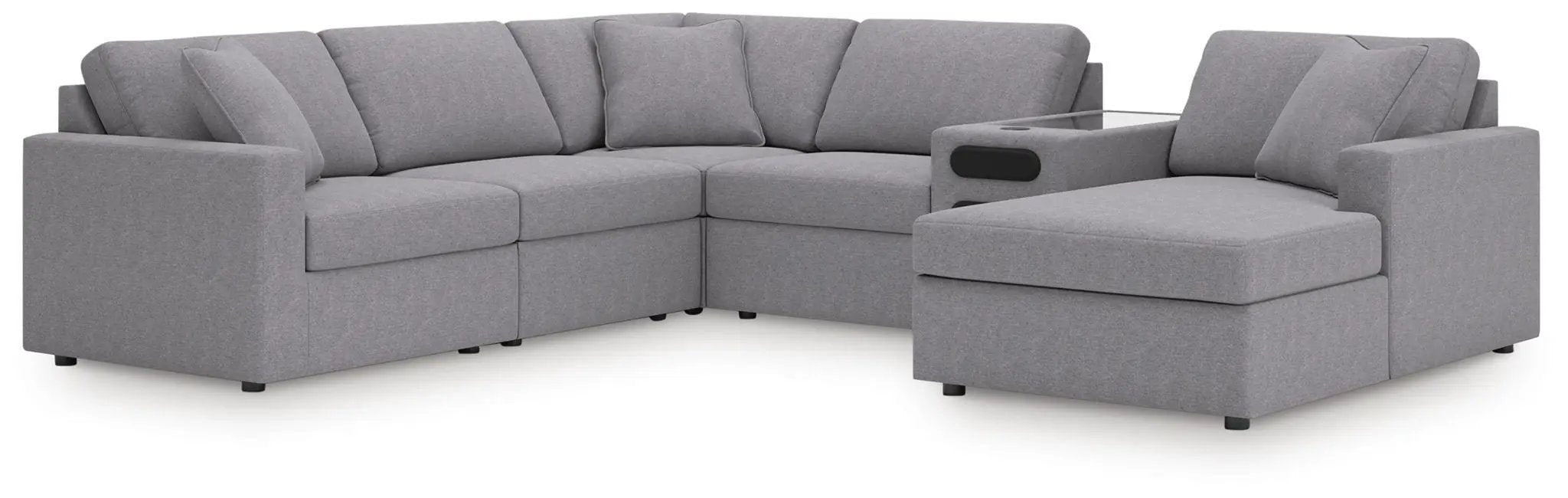 Modmax - Sectional - Granite by Unique Piece Furniture