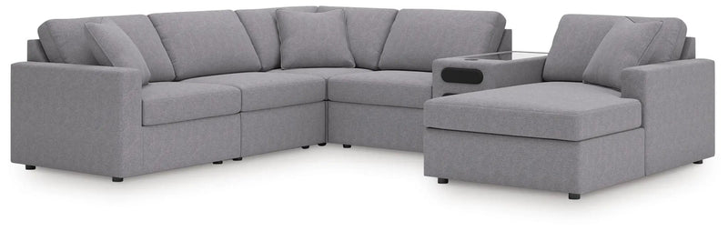 Modmax - Sectional - Granite by Unique Piece Furniture