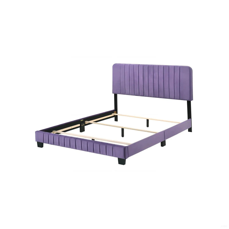 Channel Tufted Bed by Unique Piece Furniture