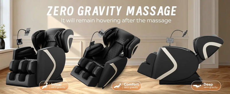 Massage Chair Recliner with Zero Gravity and Full Body Air Pressure by HouseOfZazla