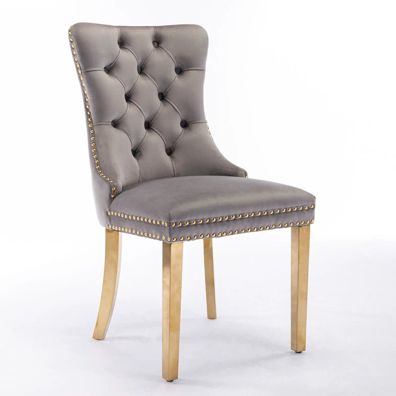 Nikki - Modern, High-End Tufted Dining Chair (Set of 2) by Unique Piece Furniture