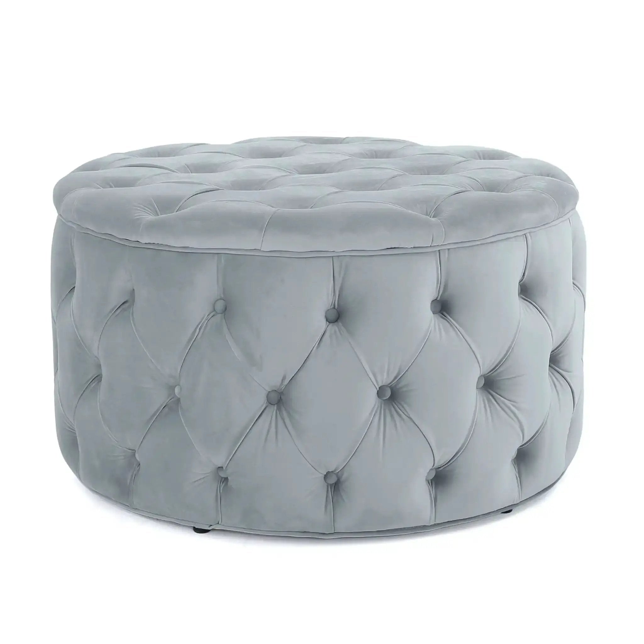 Modern Glam Ottoman Velvet by HouseOfZazla