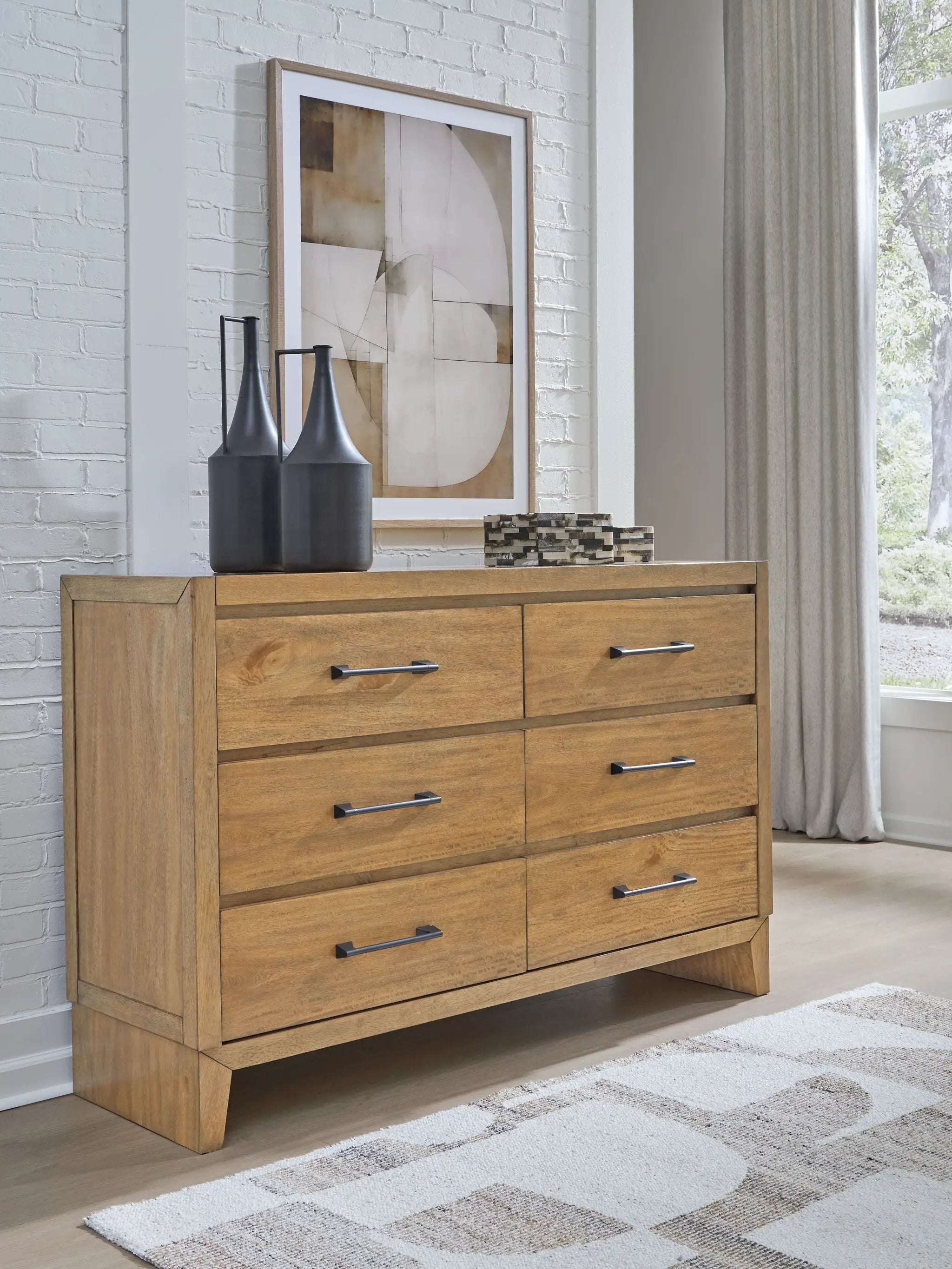 Sherbana - Dresser - Light Brown by Unique Piece Furniture