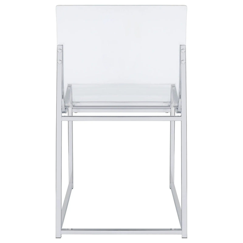 Hartsell - Dining Side Chair (Set of 2) - Chrome