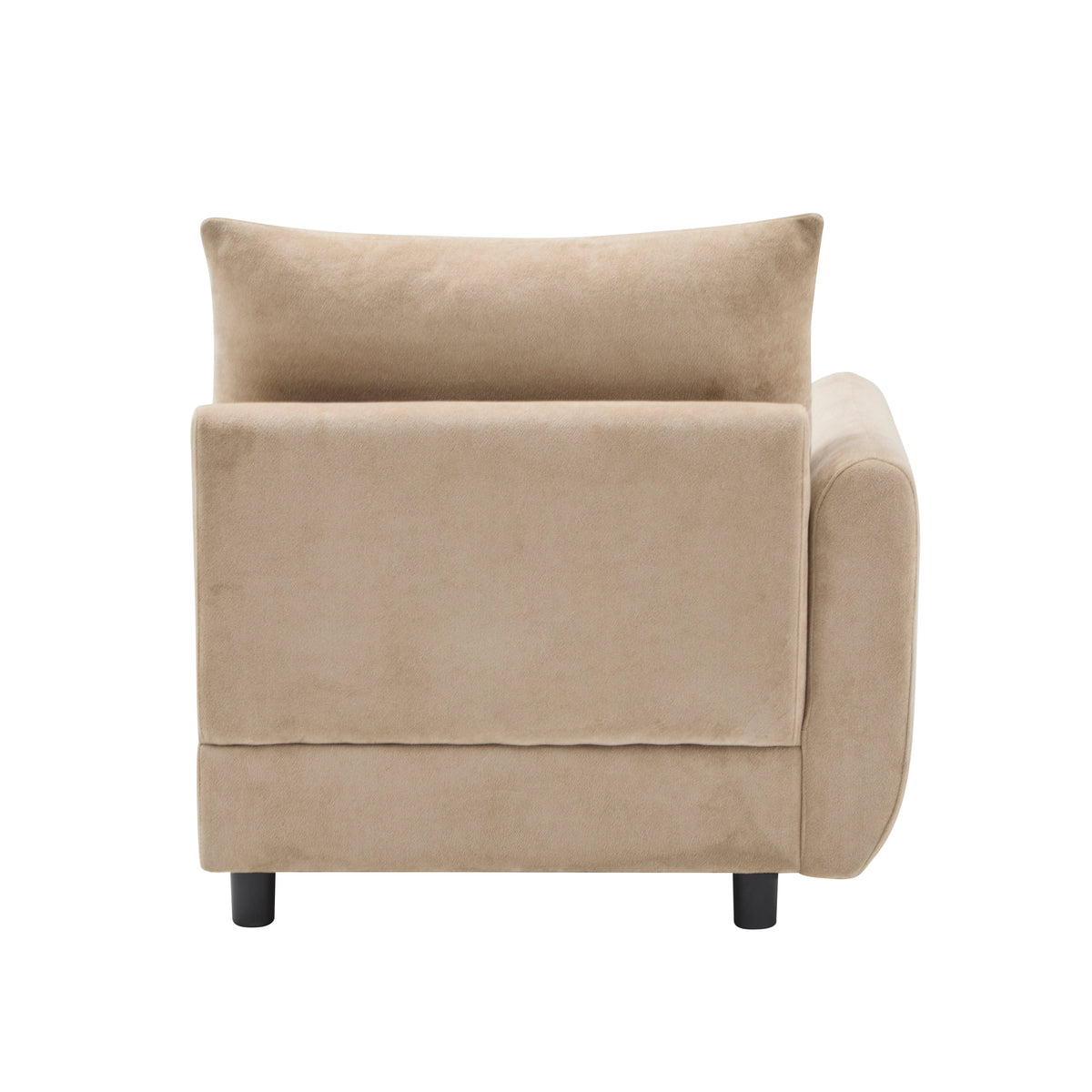 130 Inch Oversize Modular Sectional Sofa with Ottoman - Nomad or White, photo 10 of 10