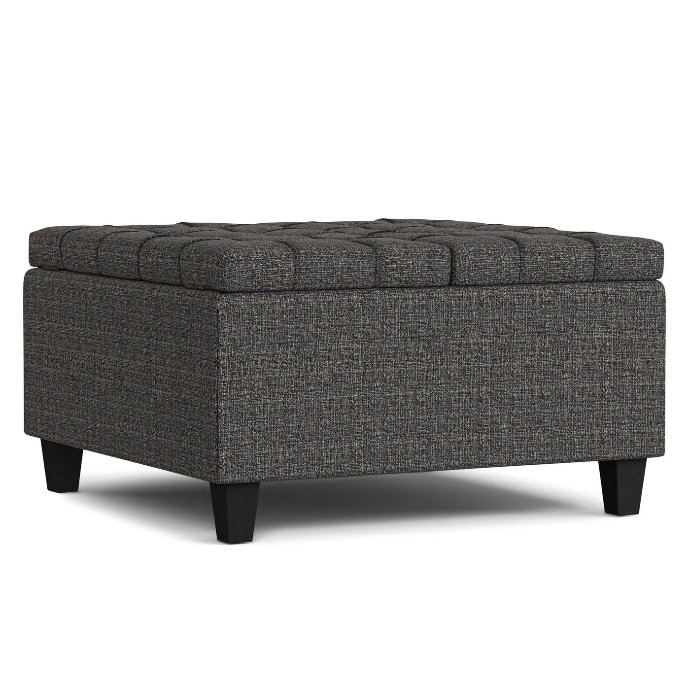 Harrison - Upholstered Coffee Table Storage Ottoman by HouseOfZazla