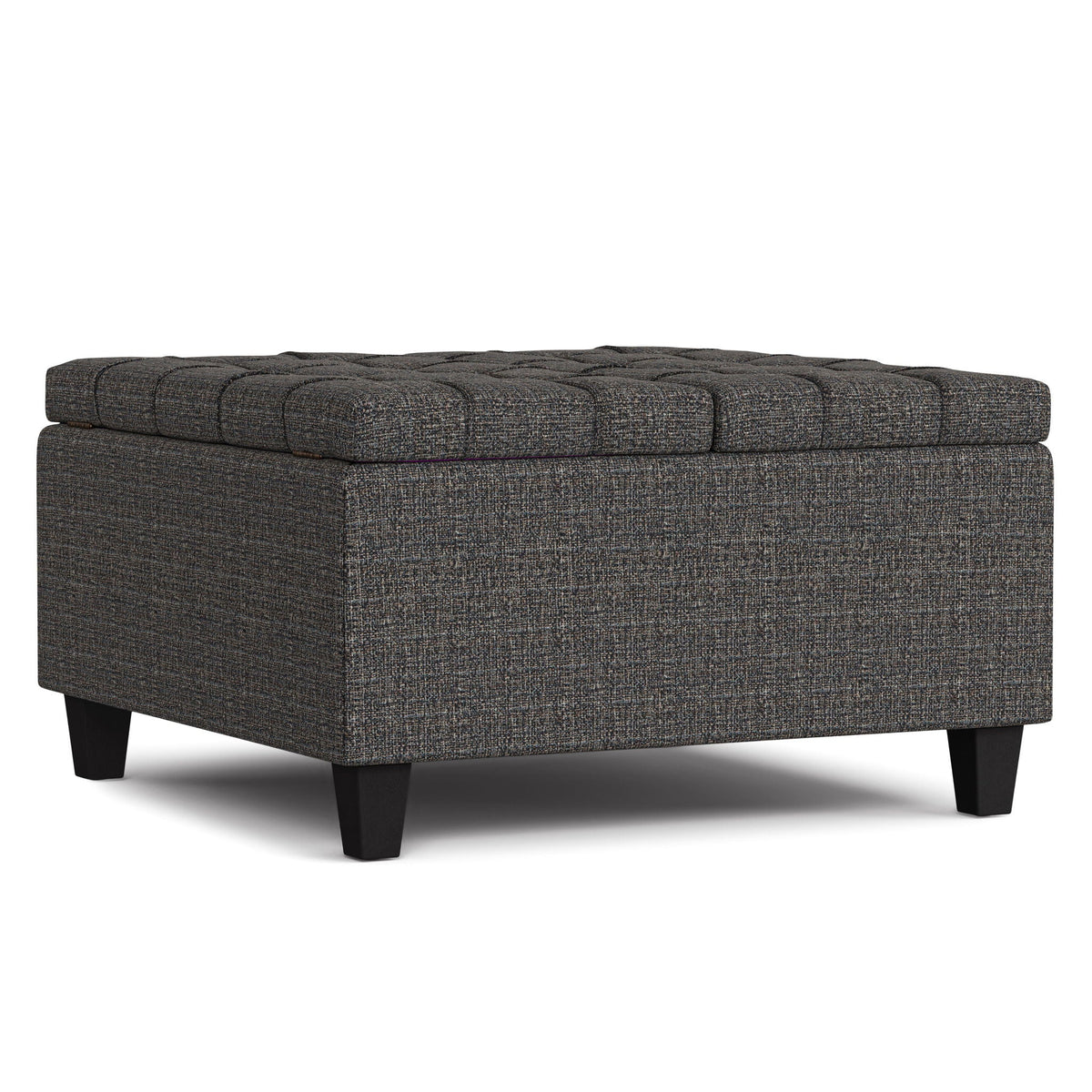 Harrison Storage Ottoman with Lift-Top and Tufted Finish - Multiple Colors, photo 28 of 40