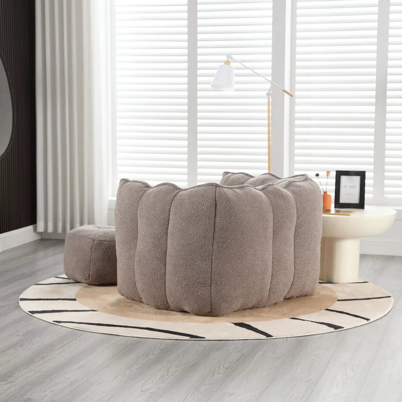 Soft Bean Bag Chair With High Resilient Foam by Unique Piece Furniture