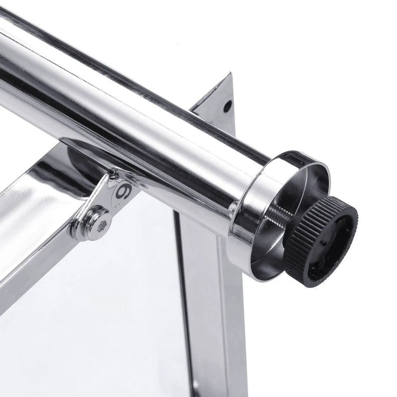 Chrome Glass Sofa Table, Acrylic Side Table, Console Table For Living Room & Bedroom - Chrome by HouseOfZazla