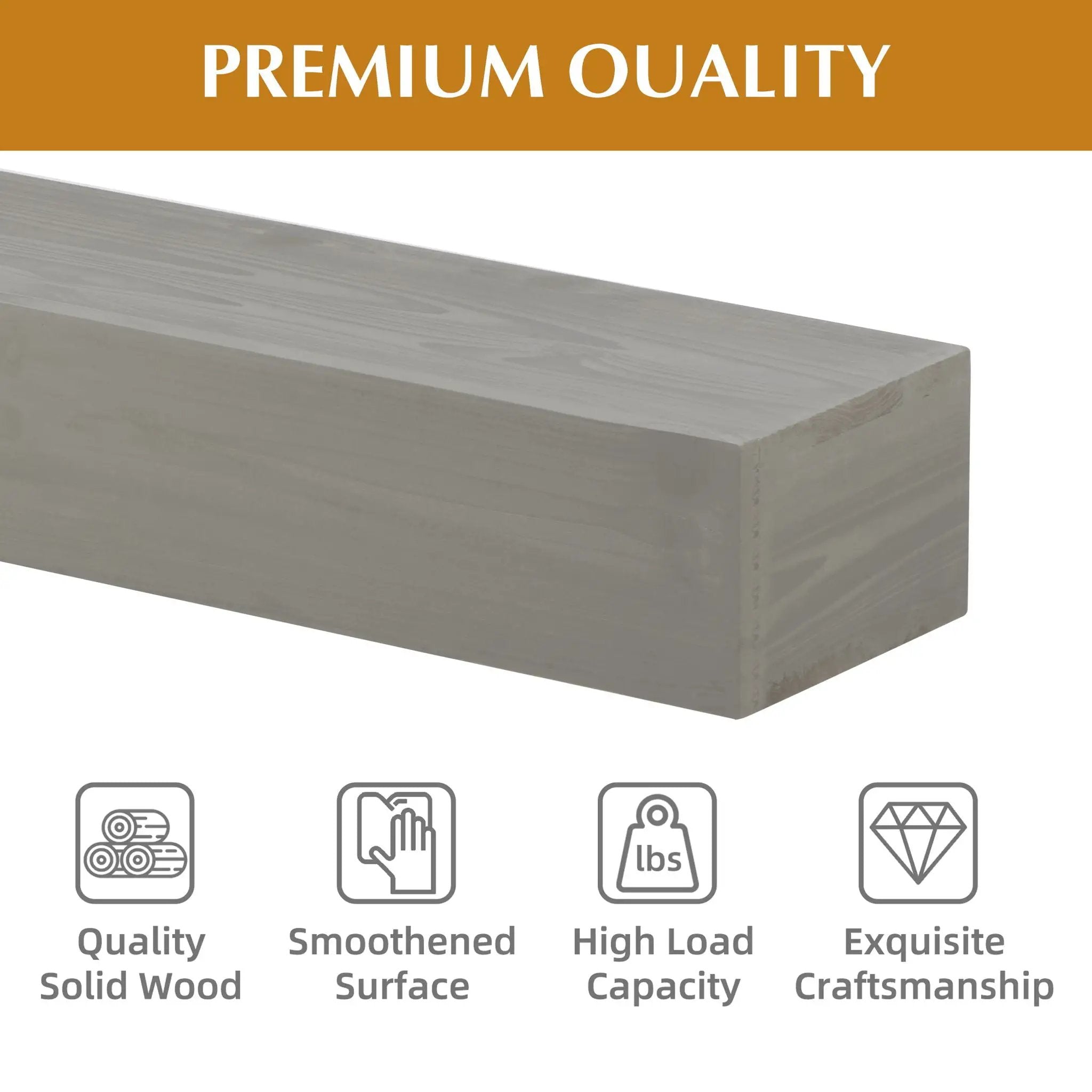 Fireplace Mantel Floating Shelf For Home Decor by Unique Piece Furniture