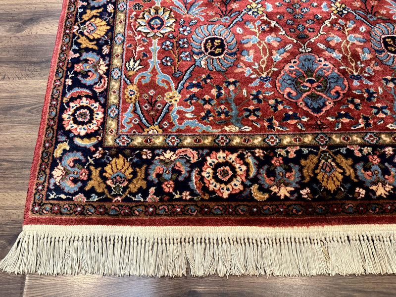 5.9 x 9 Karastan Rug Ispahan #766, Vintage Wool Discontinued Original 700 Series by Jewel Rugs