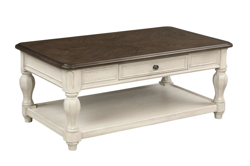 Classic Design Table With Storage by Unique Piece Furniture