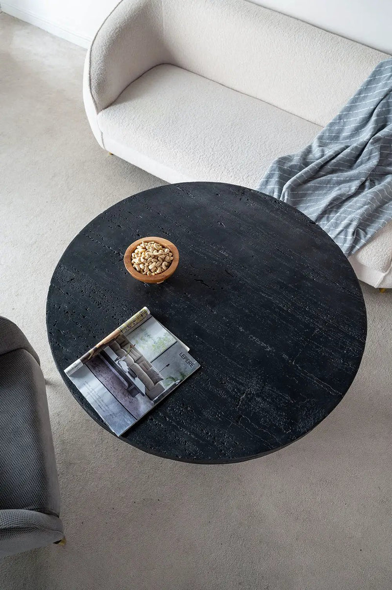 Round Dining Table With Pedestal Base by HouseOfZazla