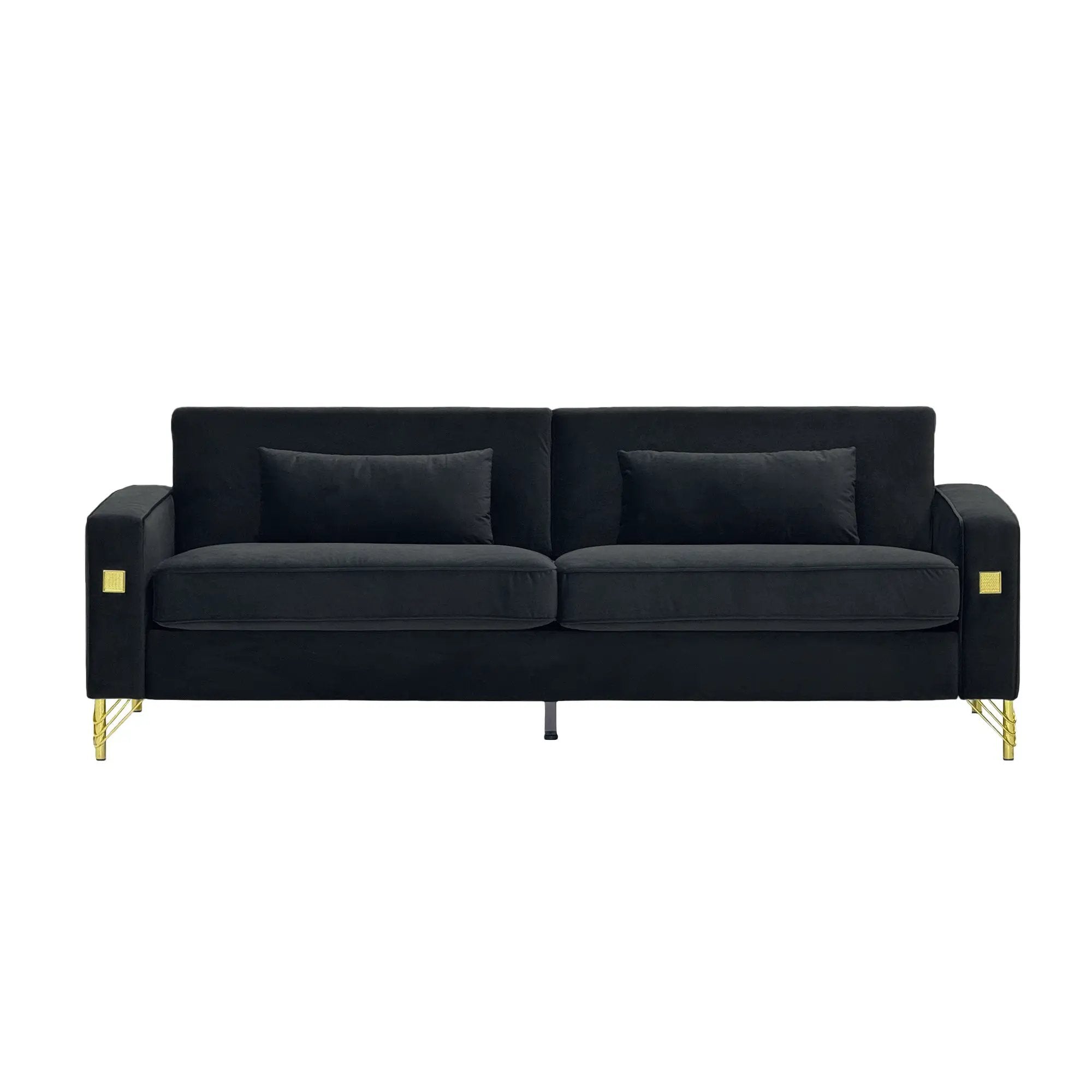 Luxury Velvet Sofa by HouseOfZazla