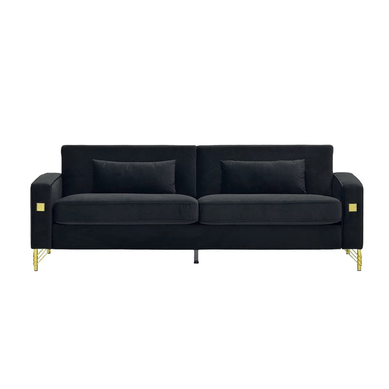 Luxury Velvet Sofa by HouseOfZazla