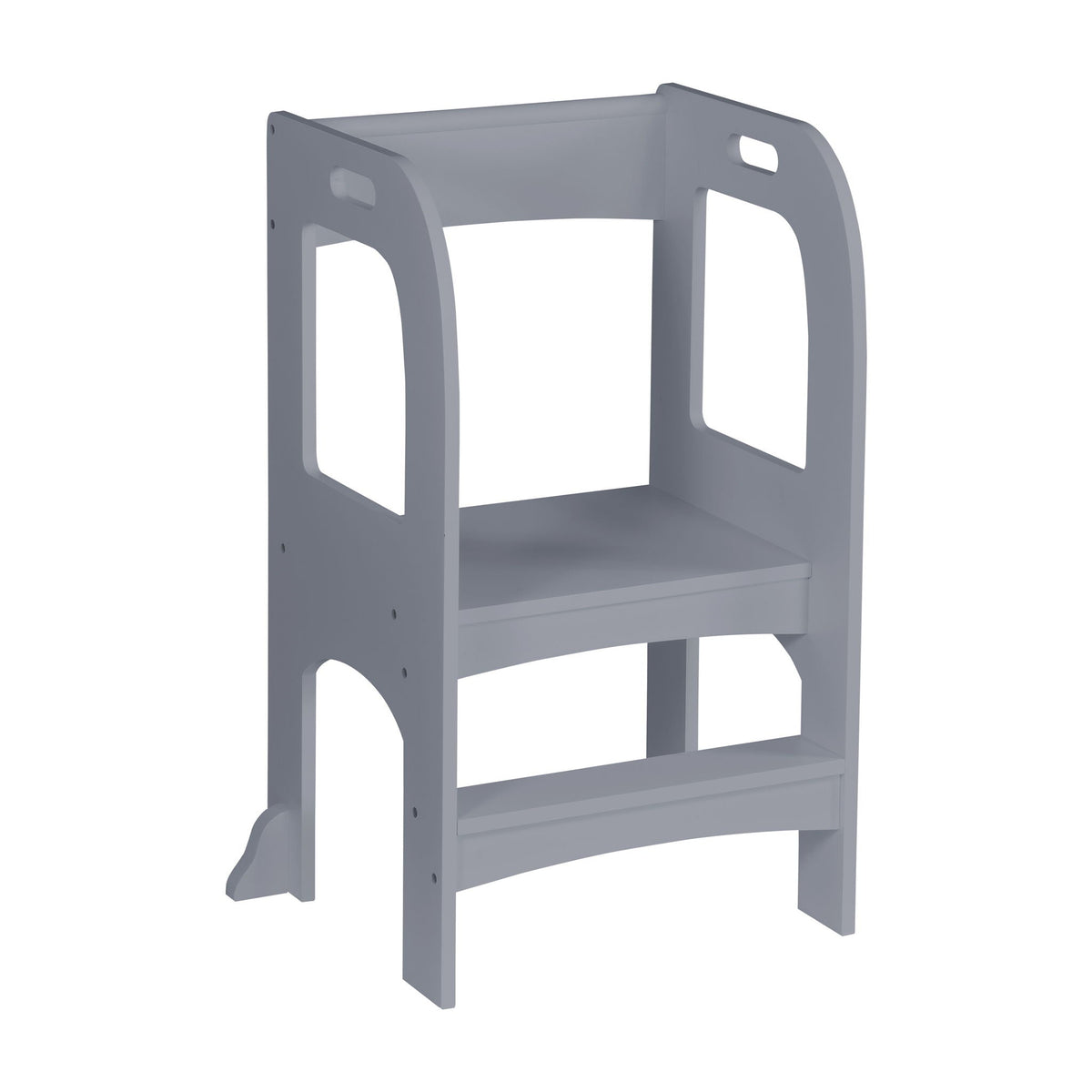 Child Standing Tower Step Stool for Kids with 50 lb Weight Limit - Dark Gray or White, photo 17 of 17