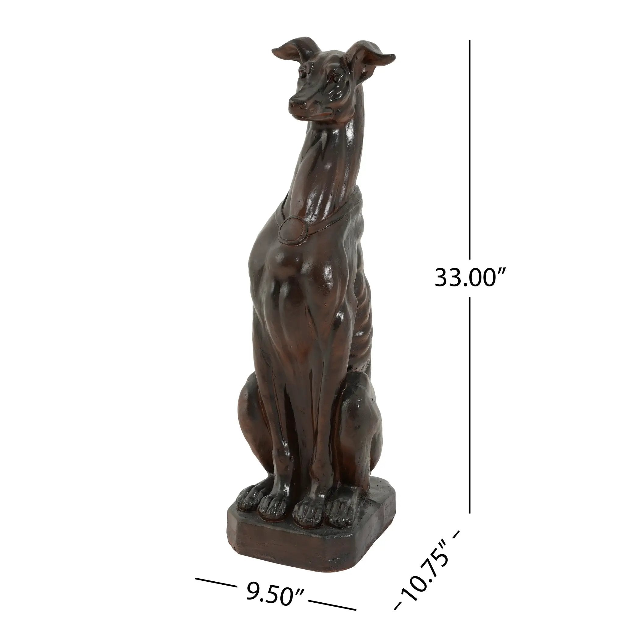 Greyhound Dog Statue by HouseOfZazla