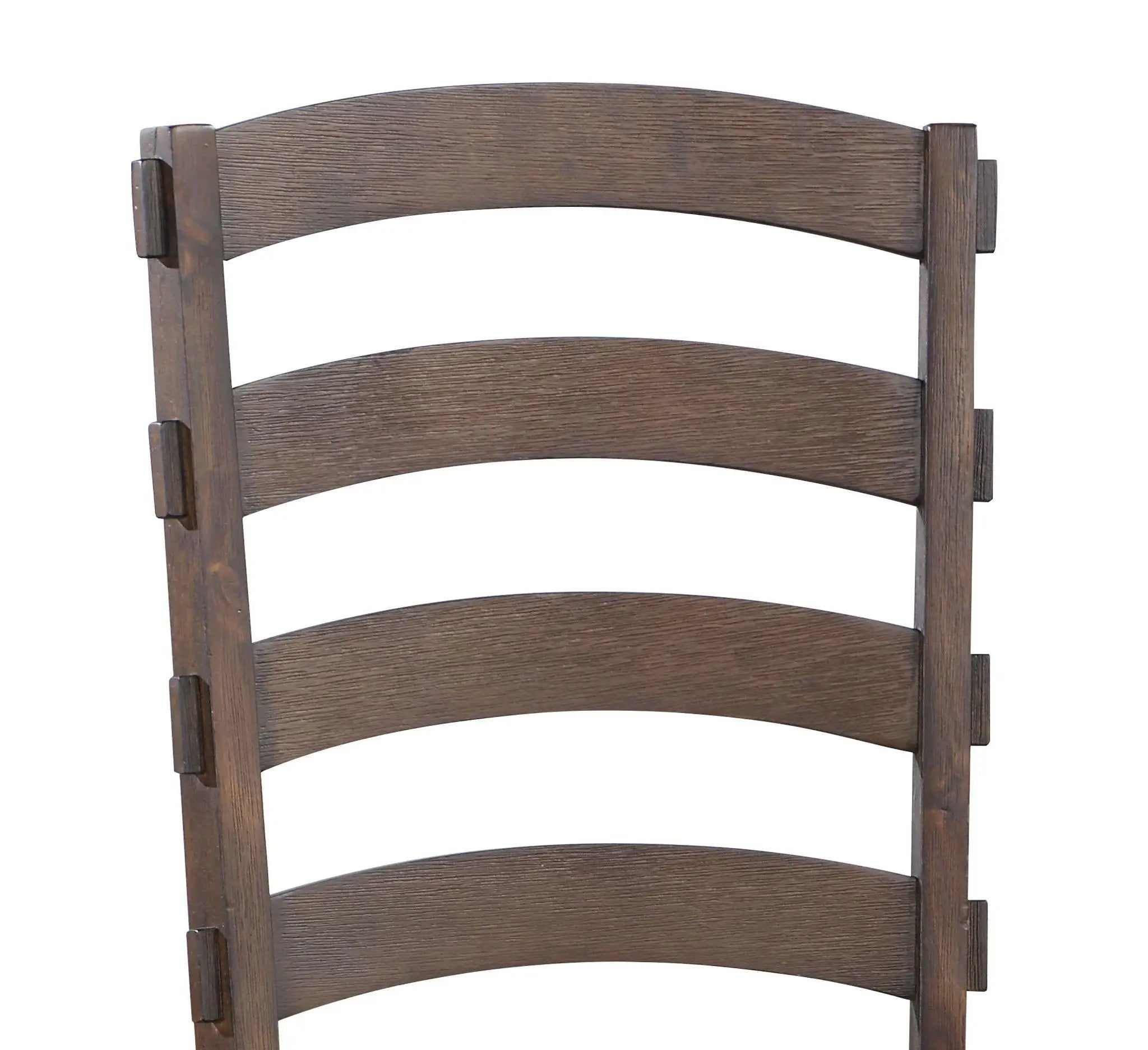 Pascaline - Rustic Side Chair (Set of 2) - Gray / Brown by HouseOfZazla