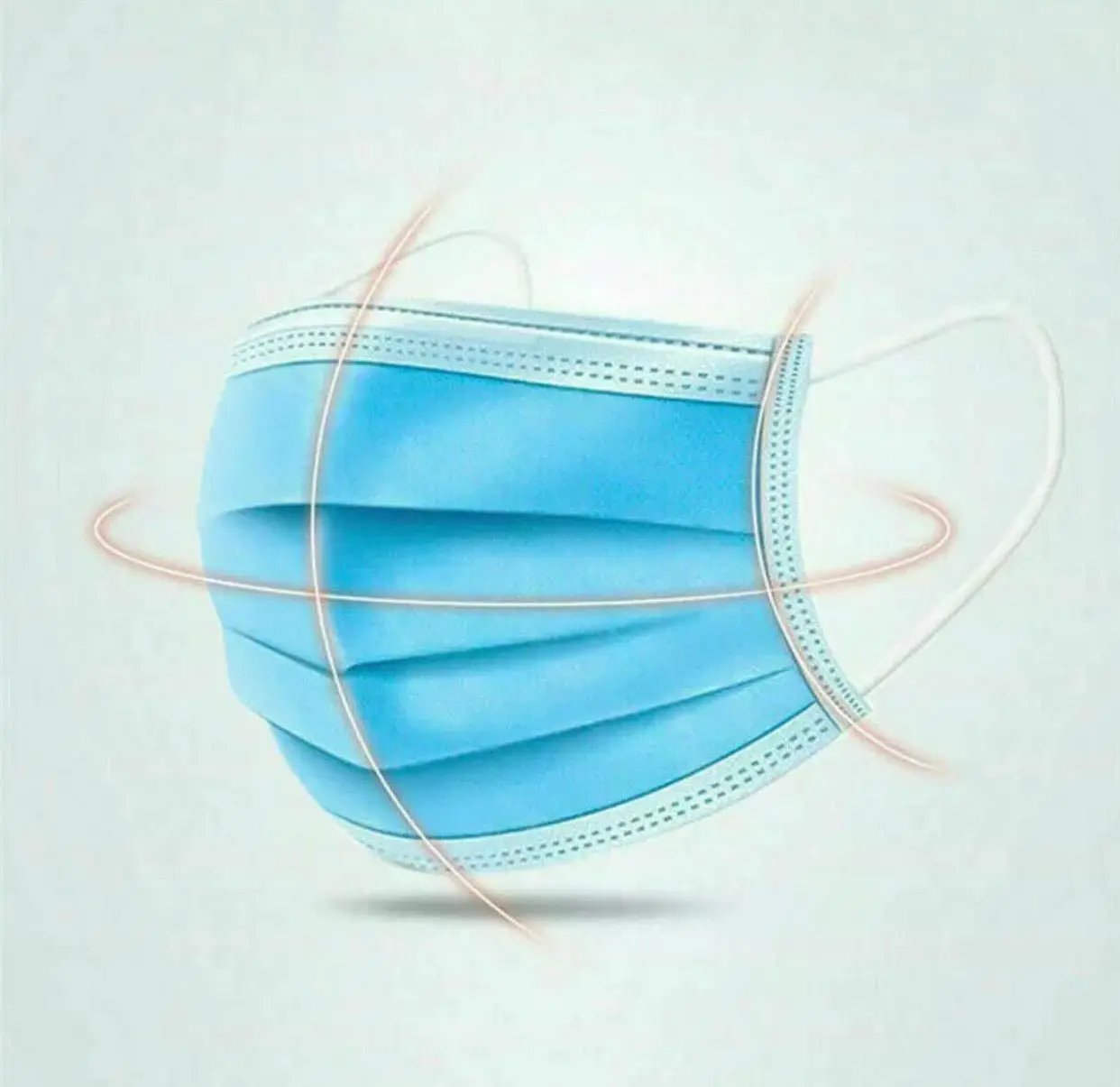 FDA Approved Protective Face Mask 3-Layers 50/100/200pcs by Outdoor Solar Outlet